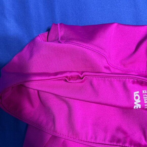 Love and Sports Athletic Leggings XL Yoga Pants Pink 16-18 - Picture 9 of 10